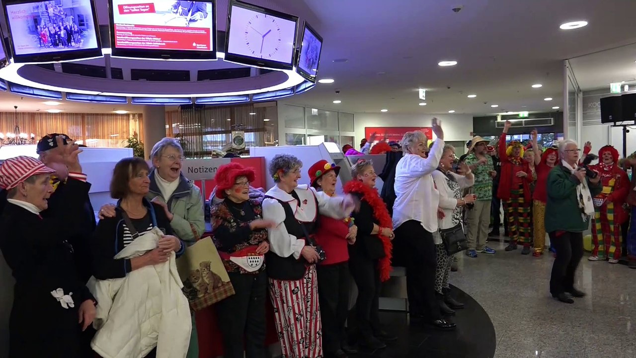 Markus I. bei der Spasskasse Leverkusen-Schlebusch (04.02.2016)