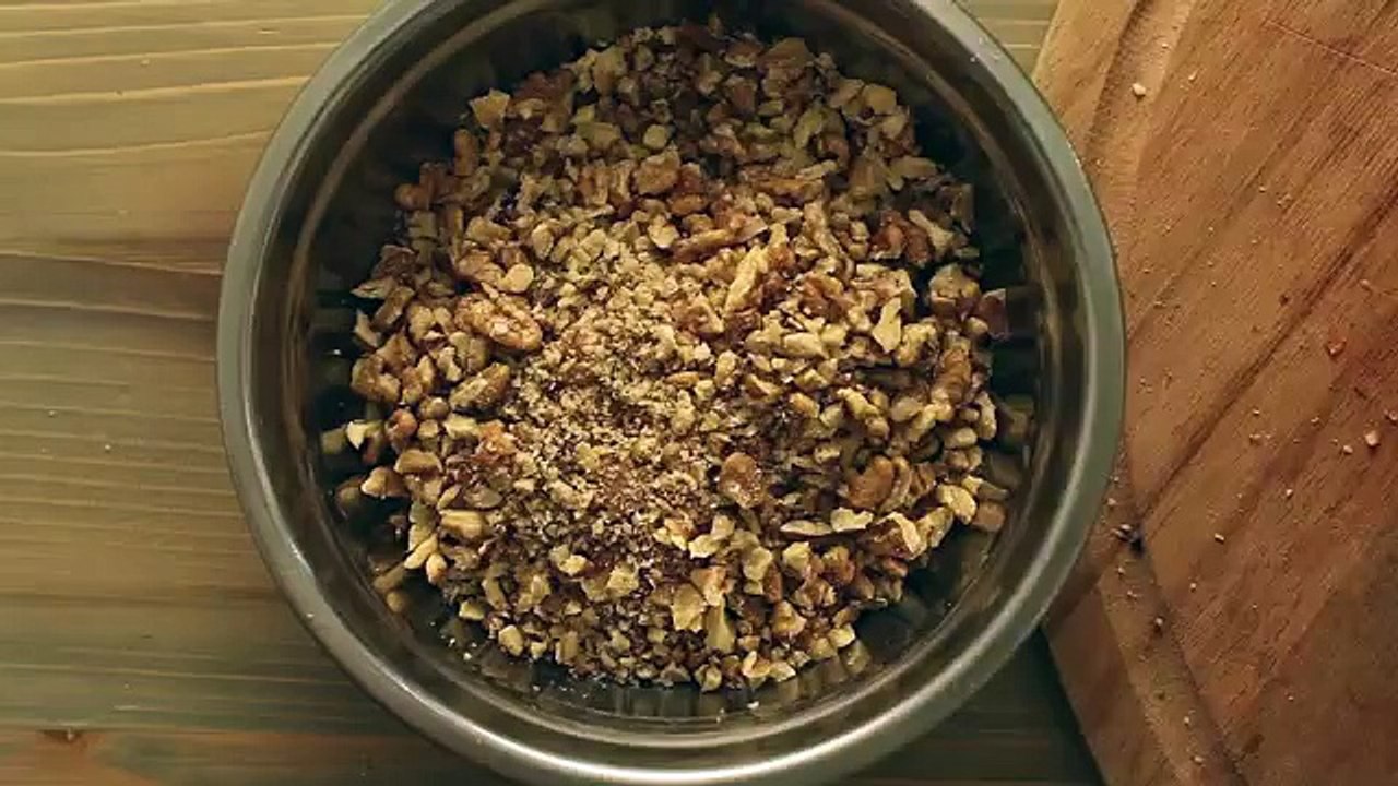 Crumbs bread with walnuts and dry fruits