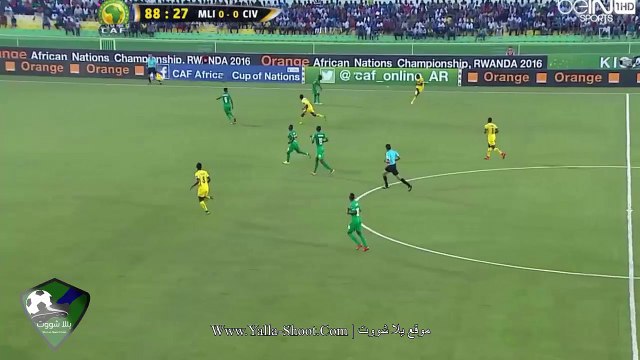اهداف مباراة مالي وساحل العاج 1-0 تعليق جواد بده
