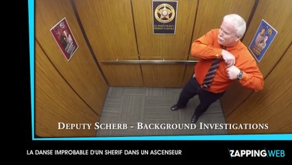 Un shérif réalise une danse endiablée dans un ascenseur, la vidéo buzz !