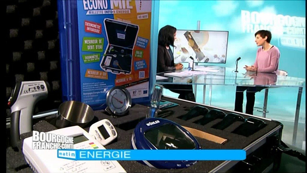La mallette Econo'Mie présentée au salon de l'Habitat à Dijon