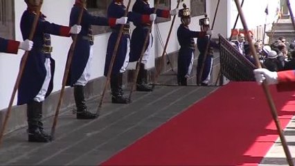 Cumhurbaşkanı Erdoğan Ekvador?da Resmi Tören ile Karşılandı