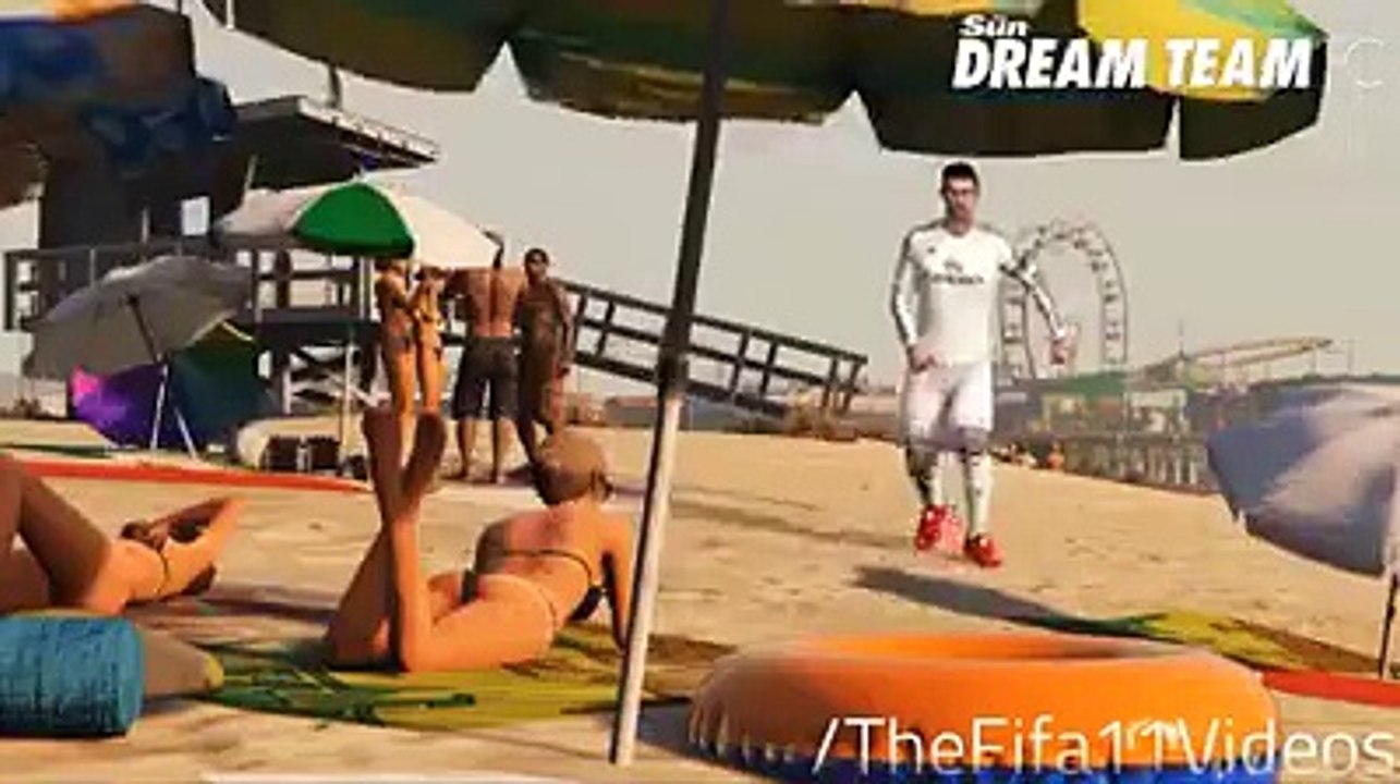 حصري كريستيانو برمجوه في لعبة GTA تفرج يا معلم شي يوقف المخ