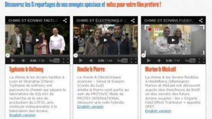 Chemical World Tour 3 : les votes sont ouverts ! (vidéo MCE)