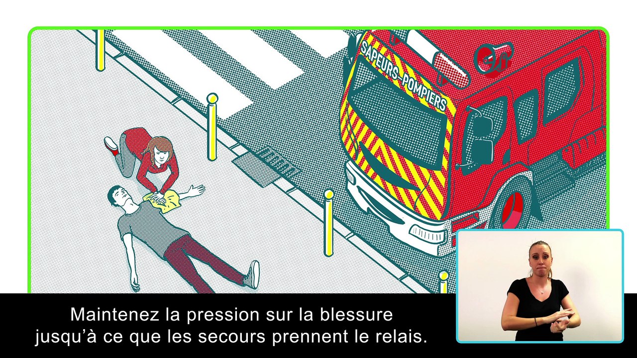 Réagir en cas d'attaque terroriste - #4 gestes d'urgence - Version accessible