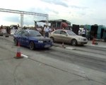 Audi S2 Coupe Vs. Mercedes S 600 Brabus BiTurbo Drag Race