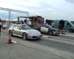 Audi S2 Coupe Vs. Porsche 996 Turbo Drag Race