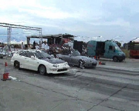 Honda Integra Type R Vs. Honda S2000 Drag Race