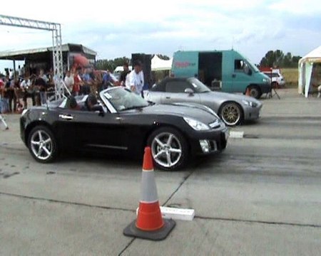 Opel GT Turbo Vs. Honda S2000 Drag Race