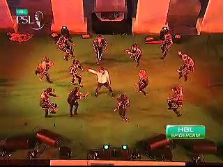 Ali Zafar Rock Star Song in PSL Opening Cermony new 2