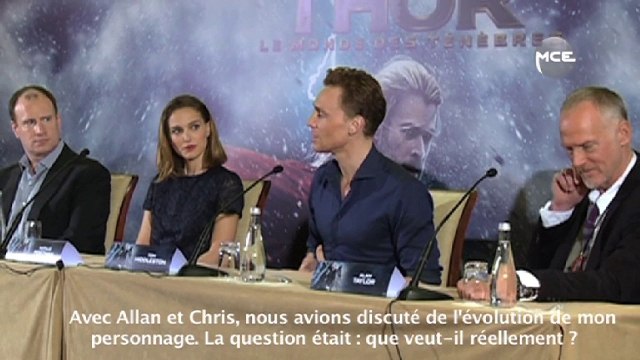Thor Le monde des ténèbres : Natalie Portman se confie C'était génial de retrouver tout le monde pour le tournage