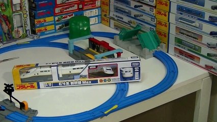 【開封運試】S-10 E4系新幹線Max（連結仕様）E4 Series Shinkansen : Plarail : タカラトミー プラレール (00170)