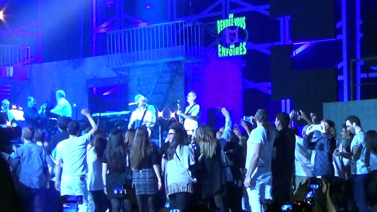 Les images D!CI de la dernière chanson de Jean Jacques Goldman aux Enfoirés