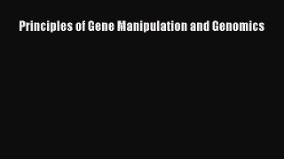 Principles of Gene Manipulation and Genomics  Free PDF