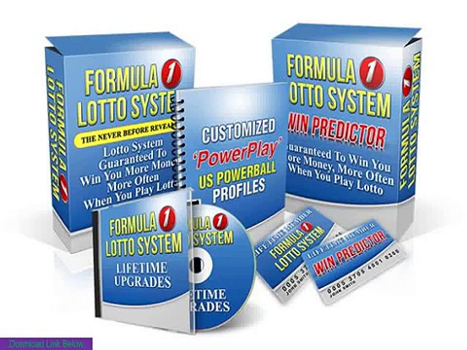 Formula 1 Lotto System