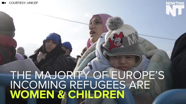 Most Refugees Fleeing To Europe Are Women And Children