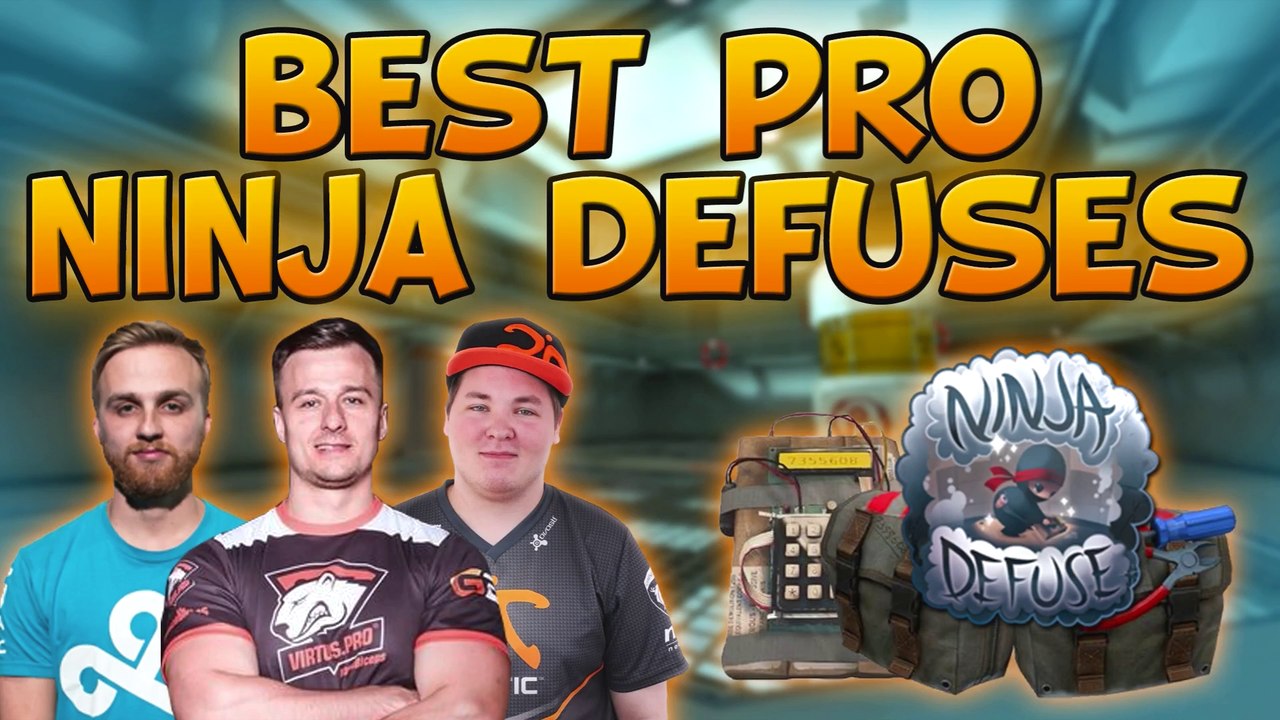 BEST OF PRO NINJA DEFUSES! [CSGO]