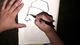 How to Draw a graffiti Character (Cool Character)