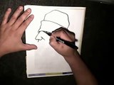 How to Draw a graffiti Character (Cool Character)