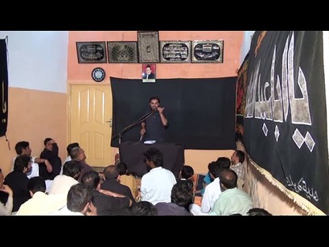 Zakir Zaheer uL Hassan 12th July 2015 in Mina Chanu Ashra By Syed Wajid Zaidi