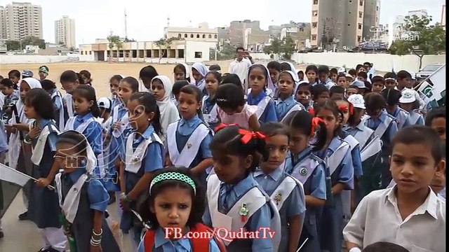 Dr Arif Alvi talks about rehabiliation of Railway School at Ka..