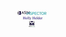 ASINSpector: Amazon. Shopify, E-Com Research Tool - Holly Helder Testimonial
