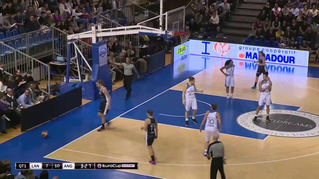 Eurocoupe féminine (1/8 retour) : Basket Landes - Angers