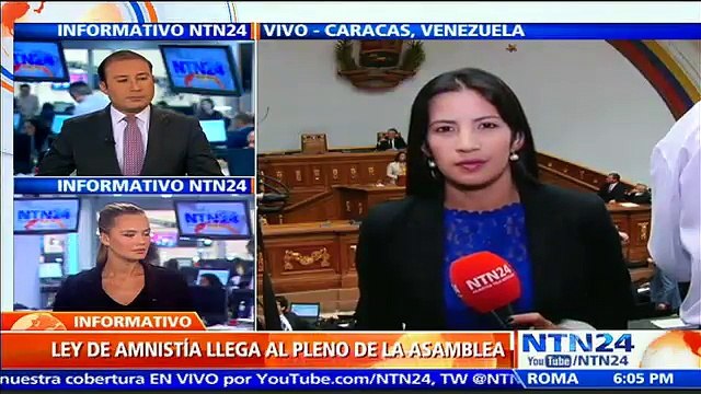 Oposición venezolana presenta formalmente Ley de Amnistía para liberar a presos políticos