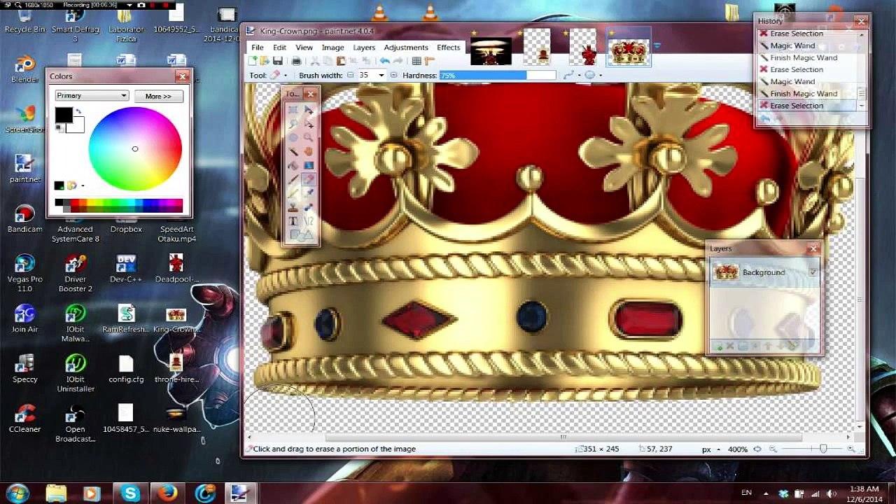 SpeedArt 3 - King Deadpool