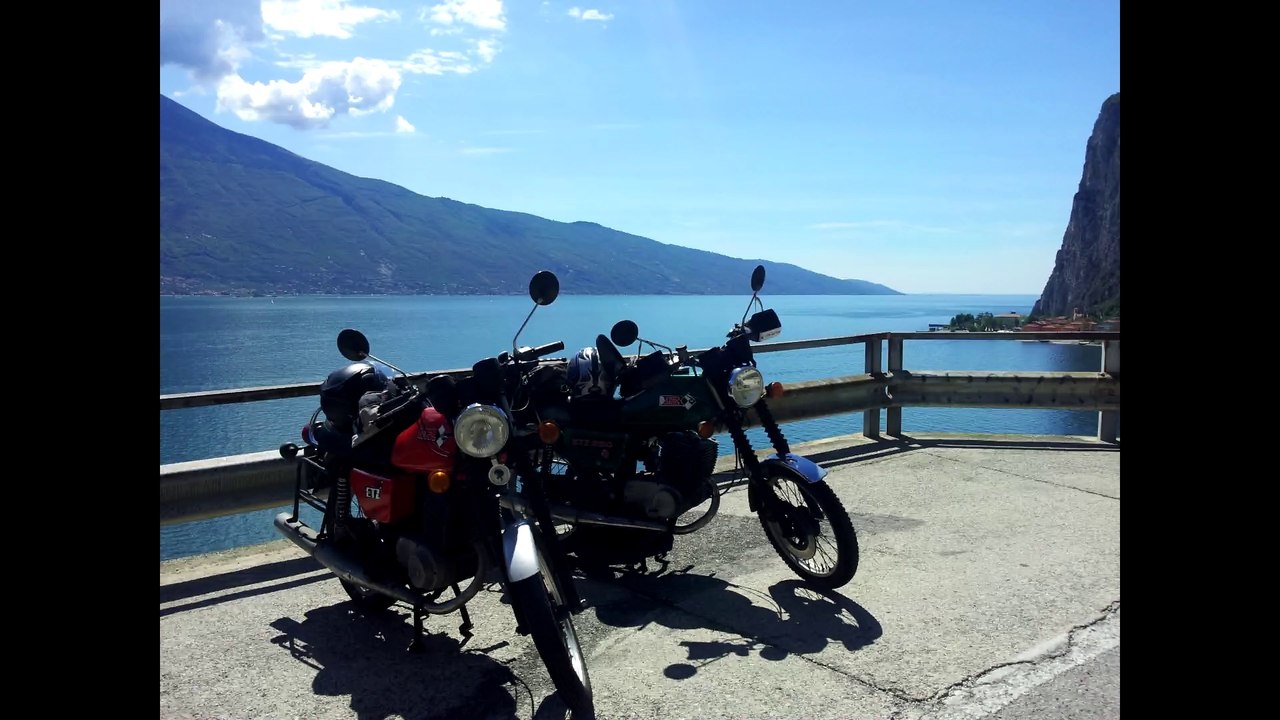 MZ ETZ Italientour / Urlaubsvideo