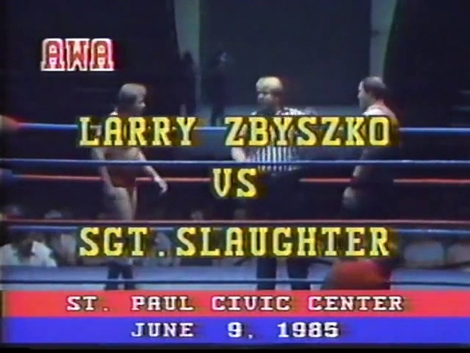 Sgt. Slaughter vs Americas Champion Larry Zbyszko