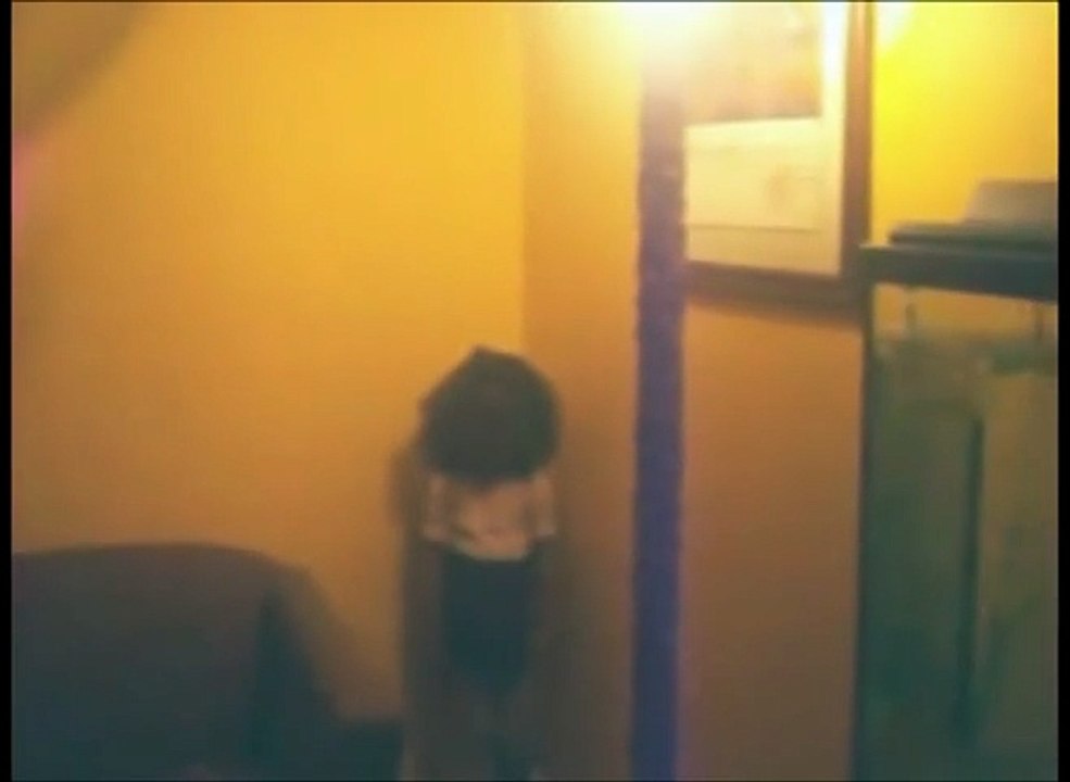 Ghost caught on tape !! Real Home Video ( Paranormal Activity )