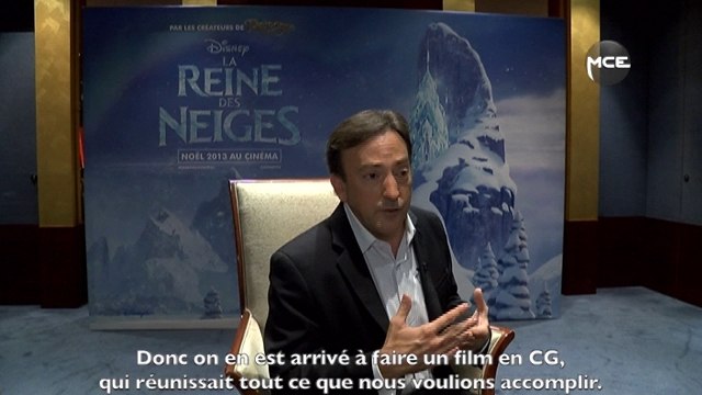 La Reine des Neiges : découvrez le prochain Disney de Noël en vidéo ( interview MCE )