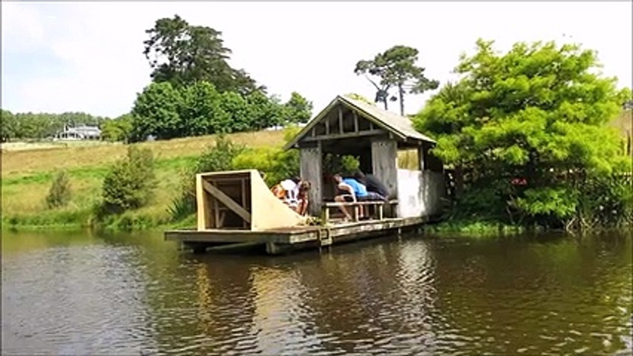 Most crazy bike jump in the water