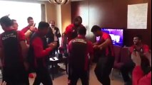 Chris Gayle, Dwayne Bravo and Azhar Ali | Dancing in PSL Ceremony | Lahore Qalandars