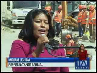 Varios barrios de Calderón tendrán alcantarillado