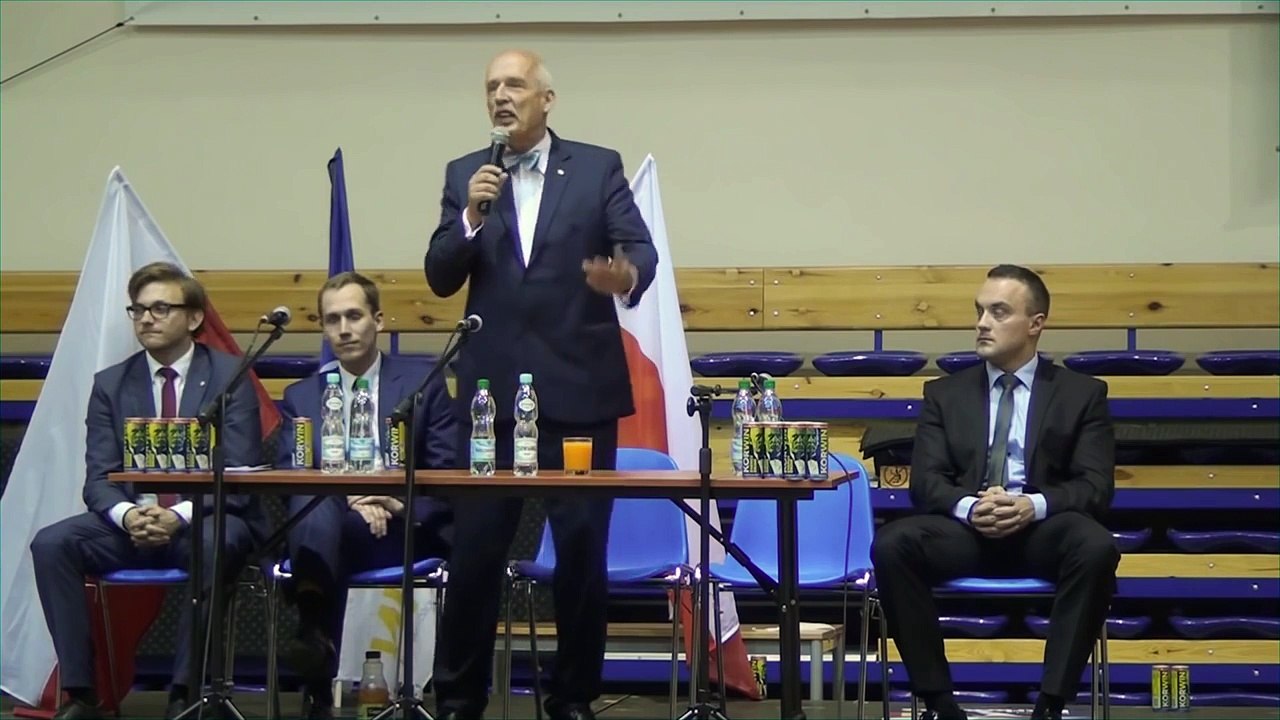 Janusz Korwin-Mikke - niesamowity wykład o Polsce i Europie