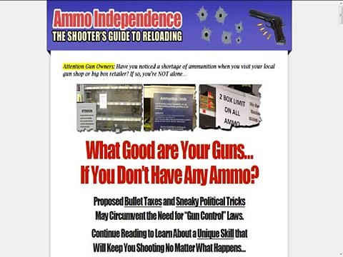 Ammo Independence The Shooters Guide To Reloading E-book