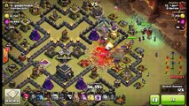 Clash Of Clans - Th9 3 Star Earthquake GoWiWi Strategy - 4 Tips