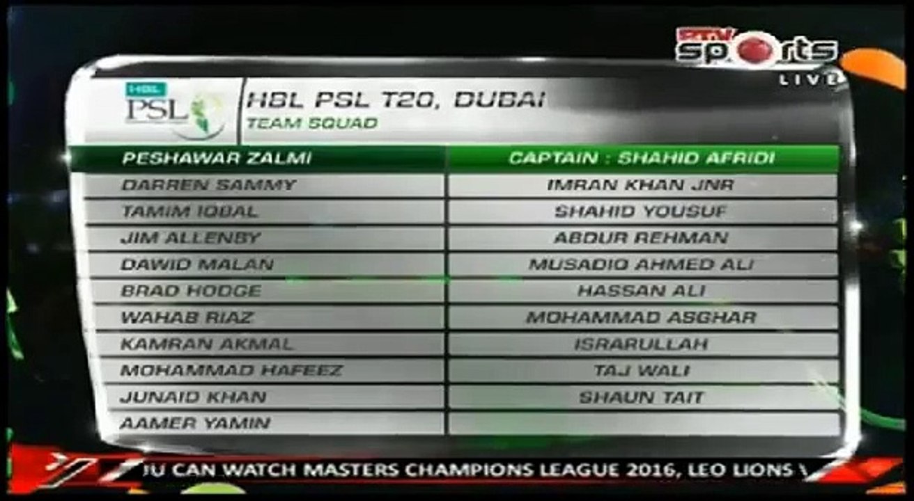 PSLT20 2016 Opening Ceremony 4 February 2016 - Pakistan Super League 2016 Opening Ceremony