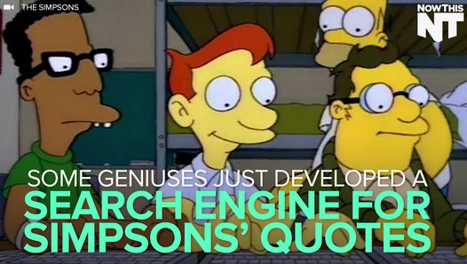 There's A Search Engine For Simpsons Memes - video dailymotion