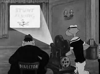 Popeye the Sailor -- Doing Impossikible Stunts