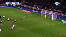 Sebastien Haller Goal - PSV 0 - 2 Utrecht - 04-02-2016