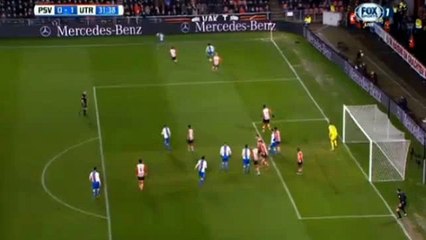 Bart Ramselaar Goal PSV 0 - 1 FC Utrecht 04.02.2016 HD (1)