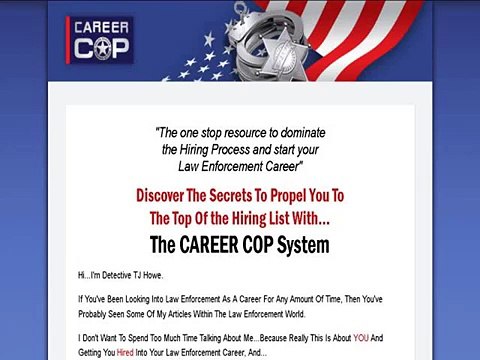 Career Cop Law Enforcement Hiring System
