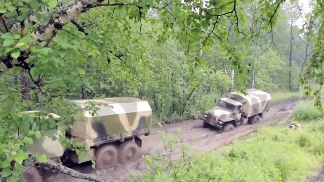 Военная техника мира УРАЛ, новые грузовики России