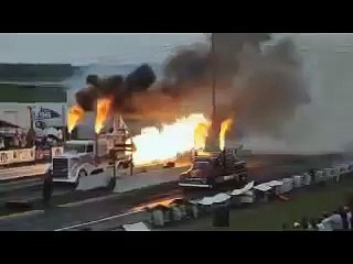 Грузовики огонь из турбин Жесть!!