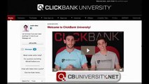 Clickbank University - Members Area