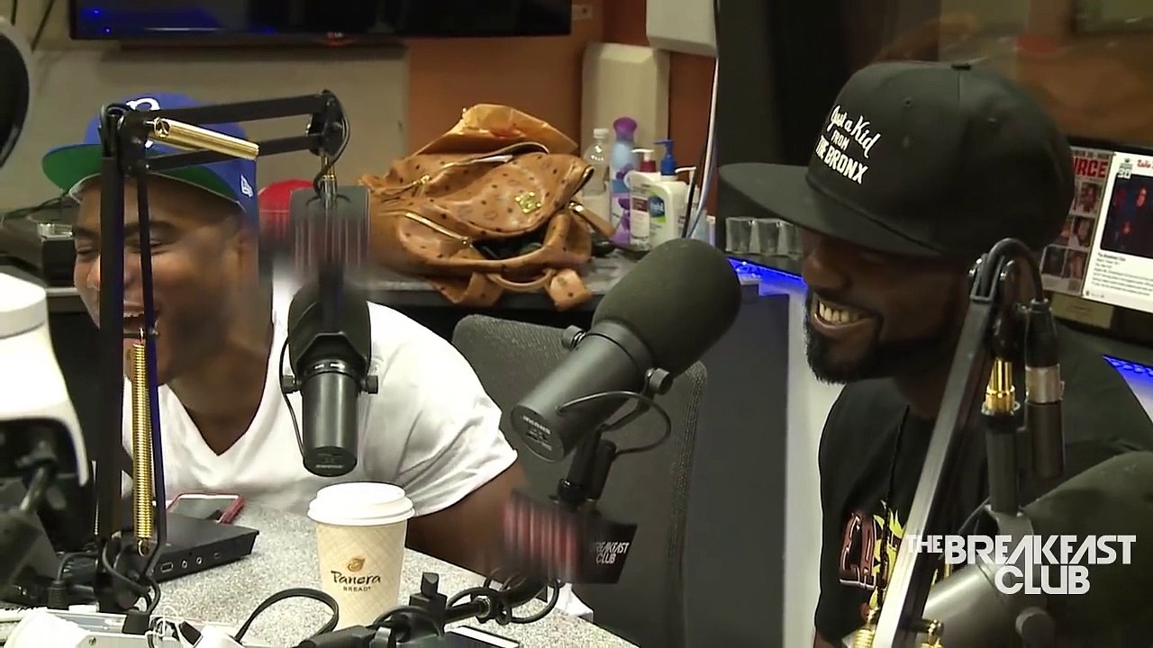 Cast of MTV2's Uncommon Sense at The Breakfast Club Power 105.1 (7_10_2015)