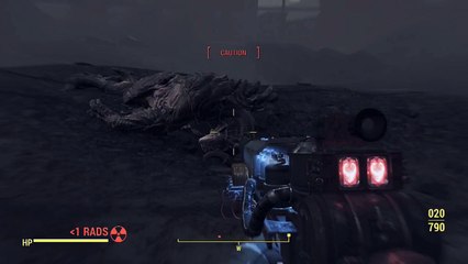 Fallout 4 - The Heavy Sleeper Mythical Deathclaw - Funny Glitch